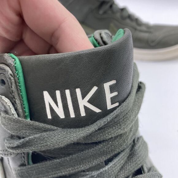 Mens Size 6.5 NikeLab Dunk Lux SP Sequoia Green Thick Leather (DO1830-200) - Picture 9 of 12